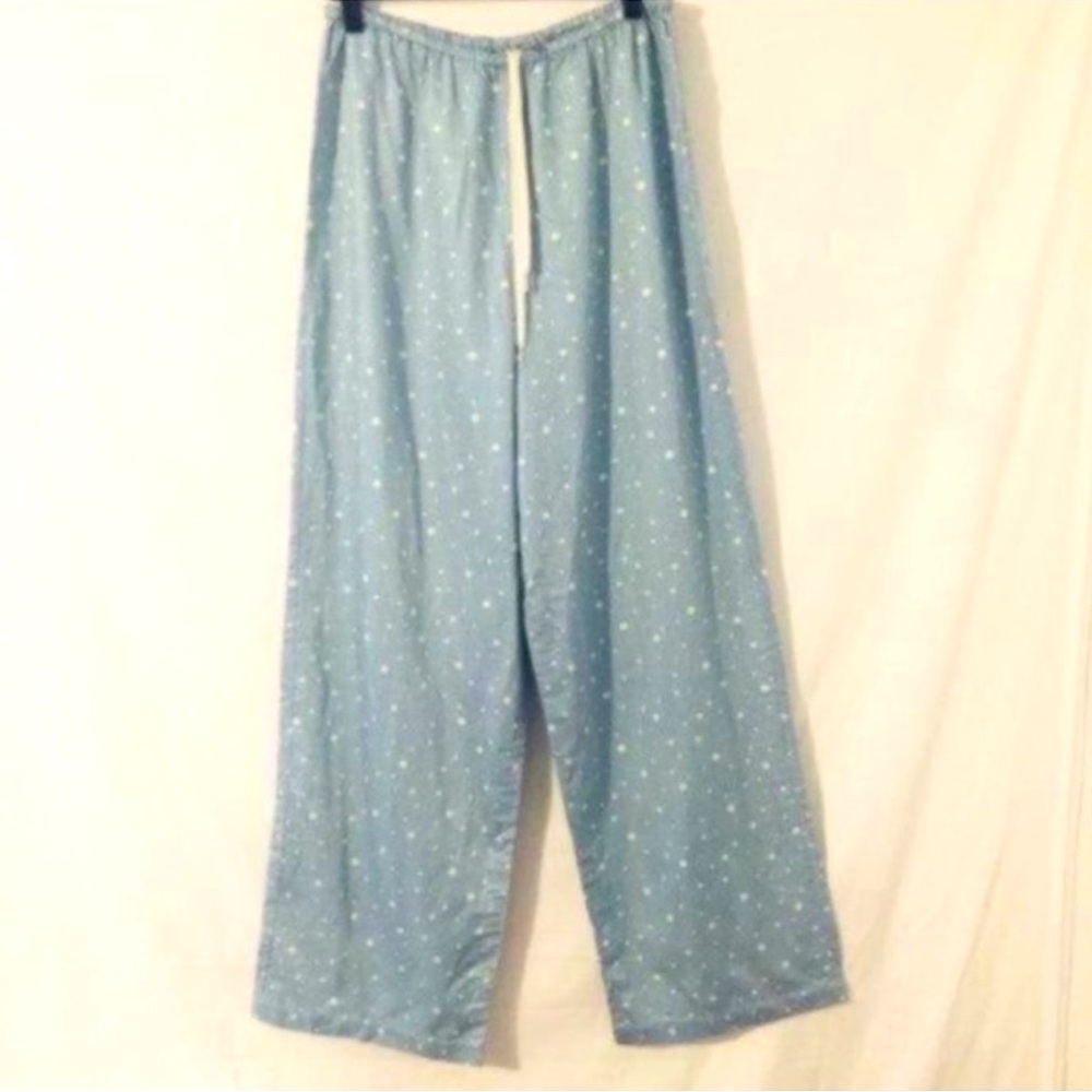 Victoria Secret | PJ | Polka Dot Knit Wide-leg PJ
